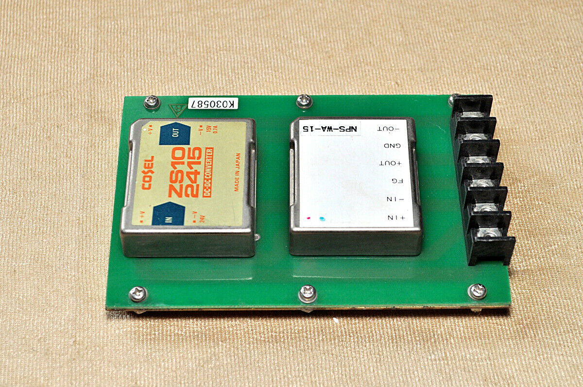 Cosel zs102415 dc-dc converter on pcb circuit board