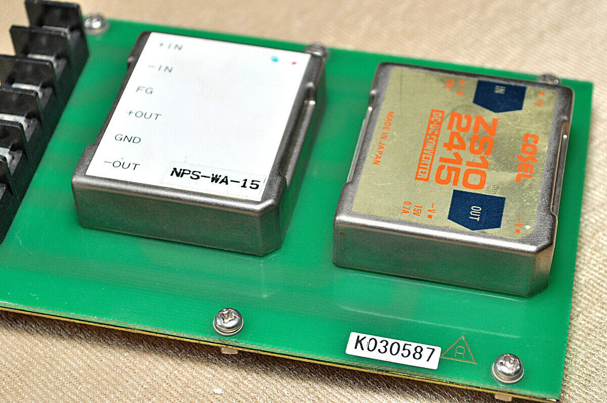 Cosel zs102415 dc-dc converter on pcb circuit board