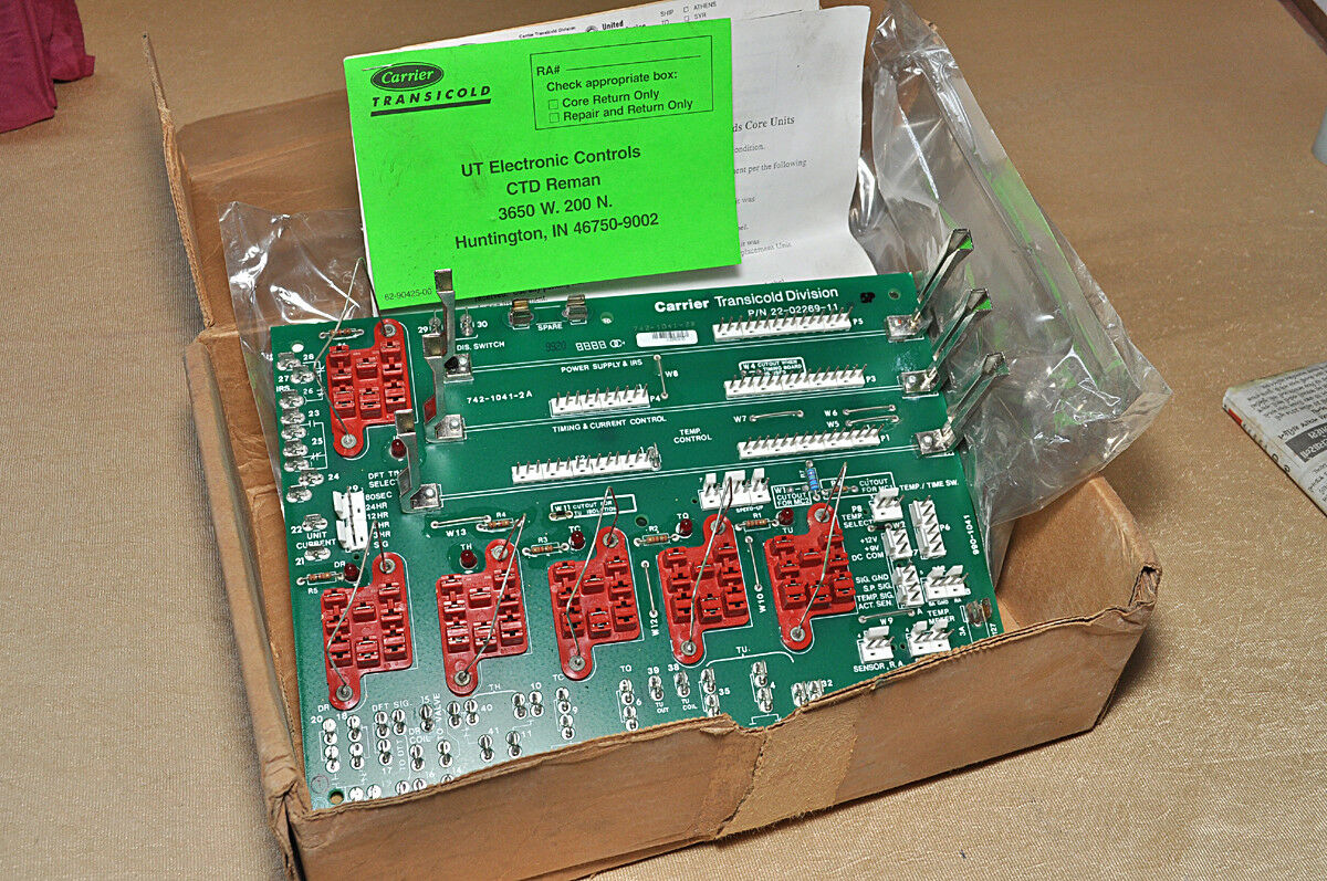 Carrier transicold 22-02269-11 motherboard