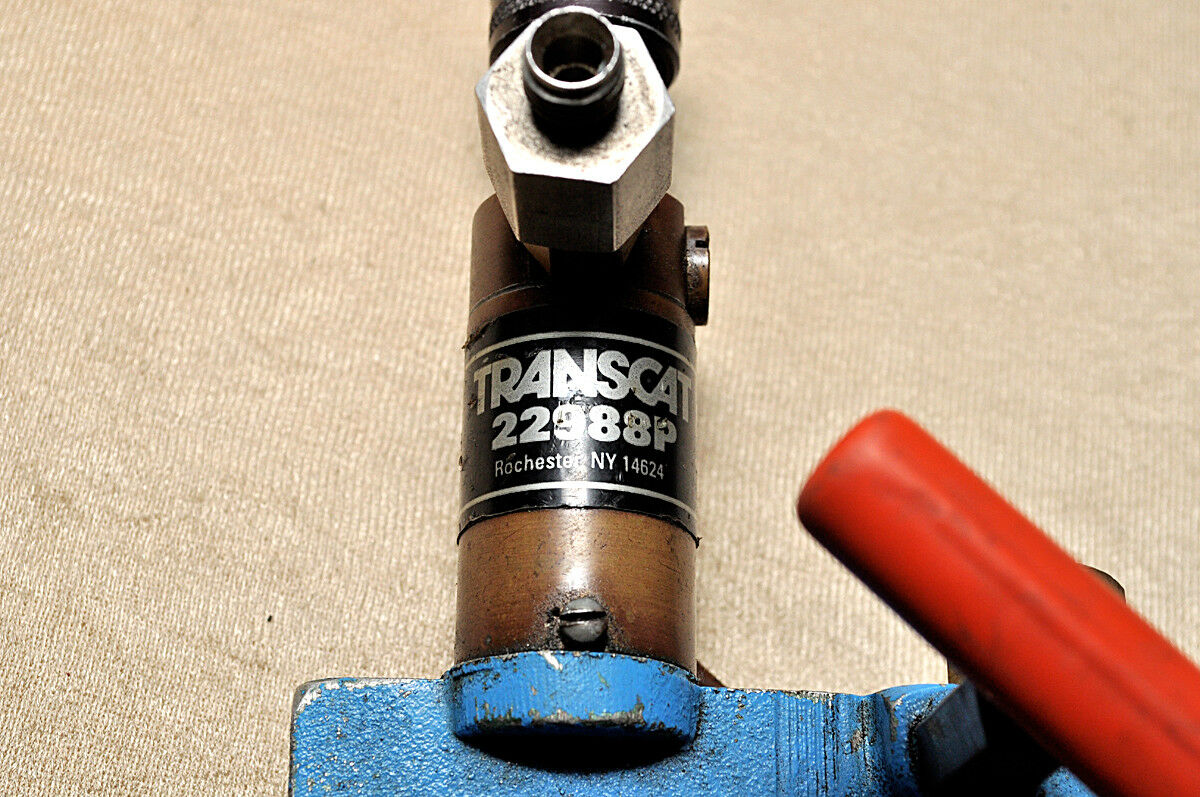 Transcat 22988p hydraulic hand pump