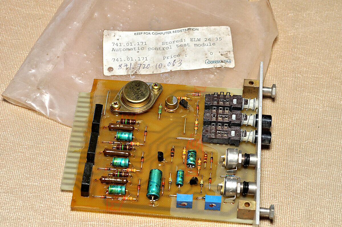 741.01.171 7223-006.0000 automatic control test module