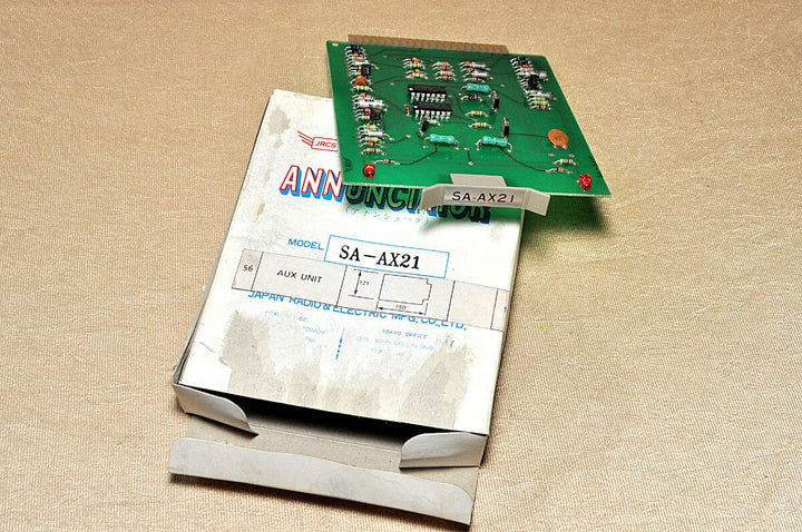 Jrcs sa-ax21 annunciator