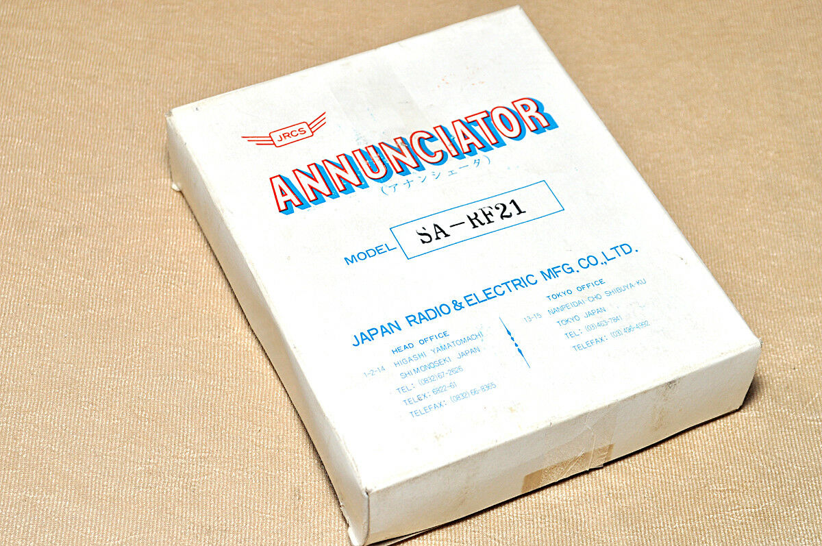 Jrcs sa-rf21 annunciator