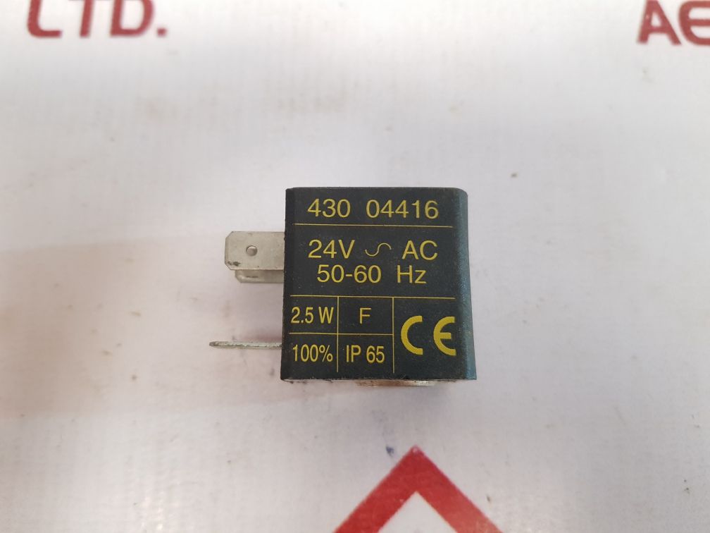 430 04416 Solenoid Coil 24V~Ac