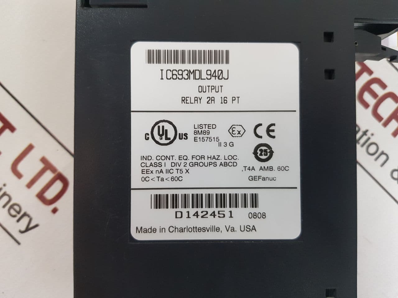 Ge Fanuc Series 90-30 Programmable Controller D142451