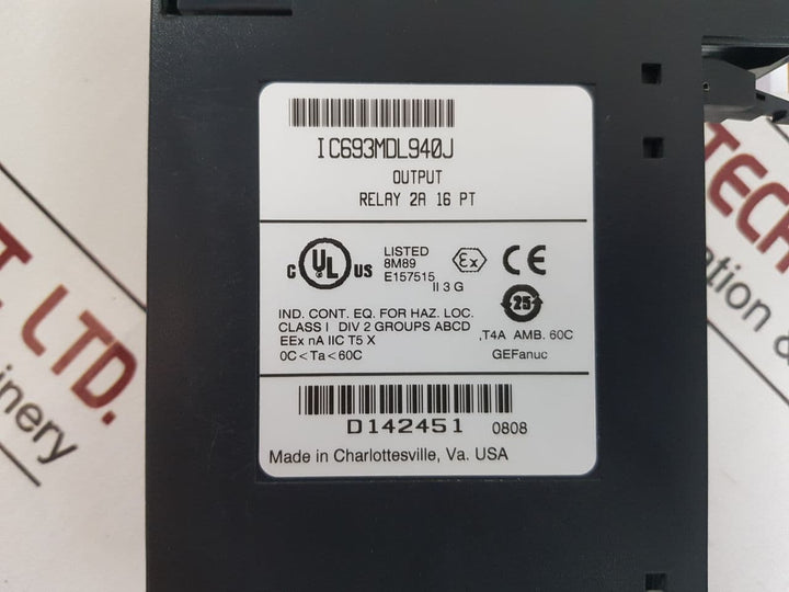 Ge Fanuc Series 90-30 Programmable Controller D142451