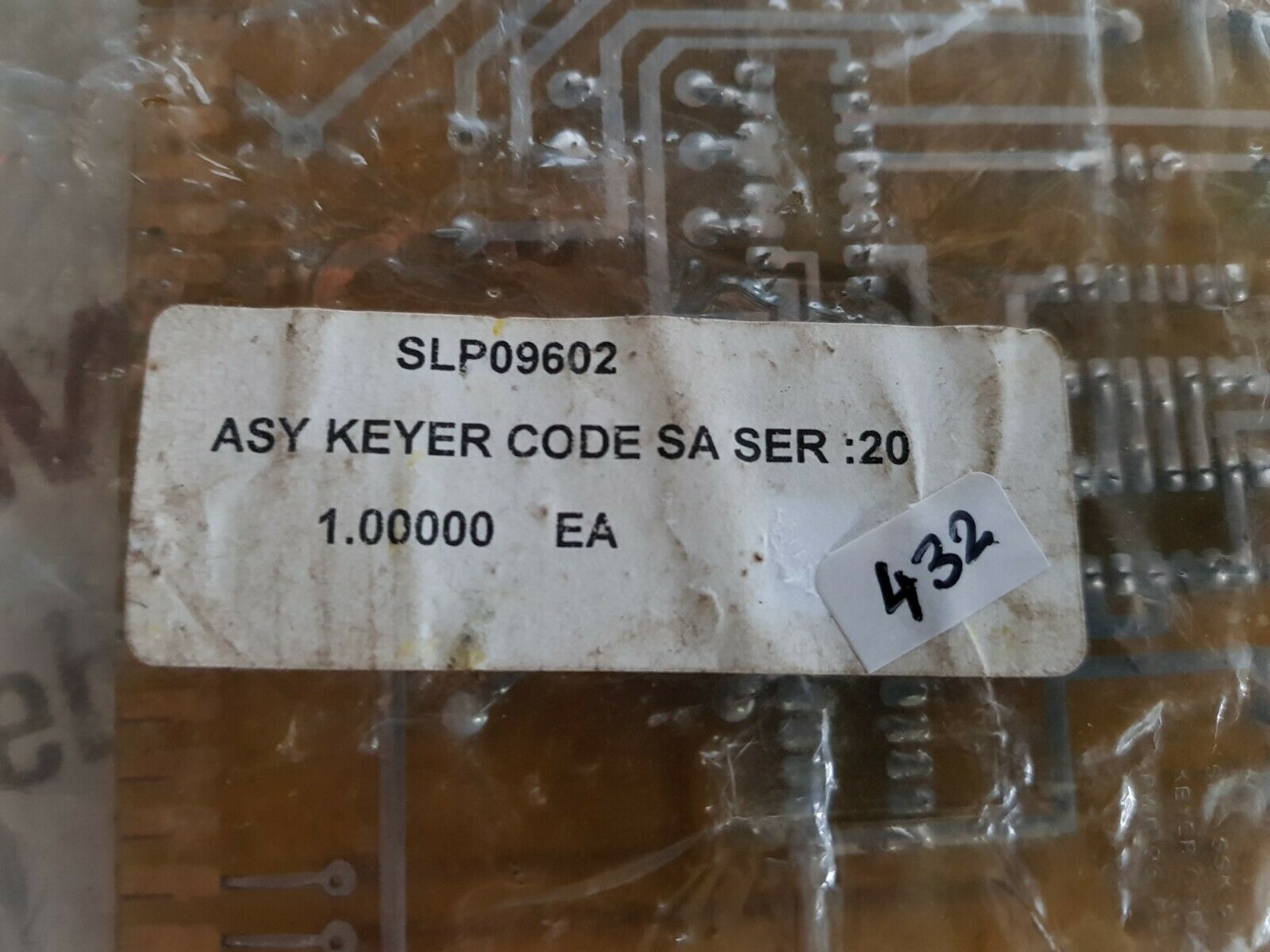 Sac ssk & kw pw8 96 pcb card slp09602 rev.h 02218 3012