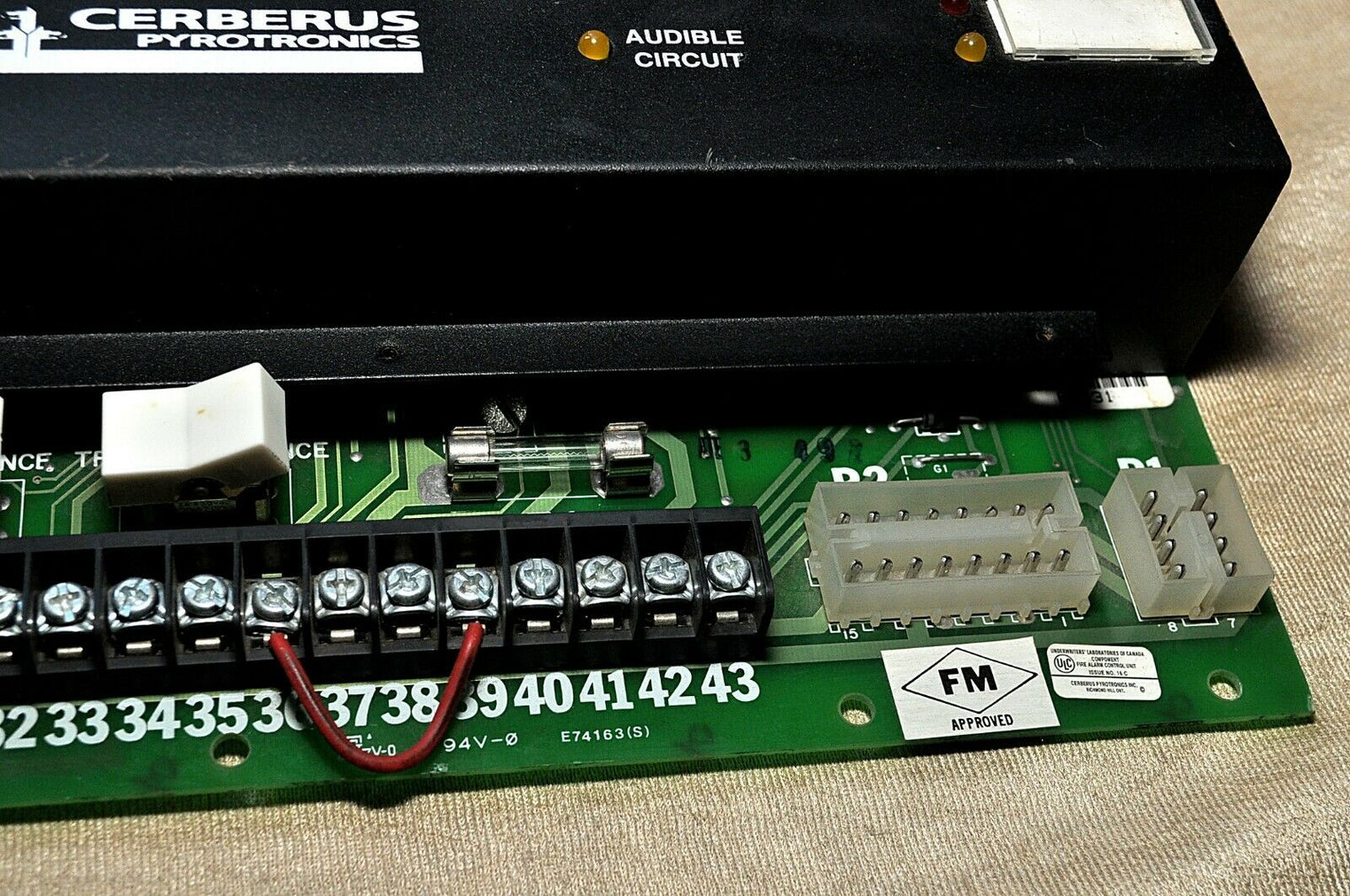 Cerberus cp-35 system 3 universal alarm control