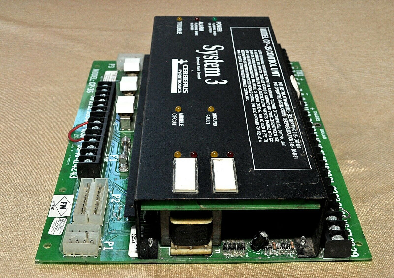 Cerberus cp-35 system 3 universal alarm control