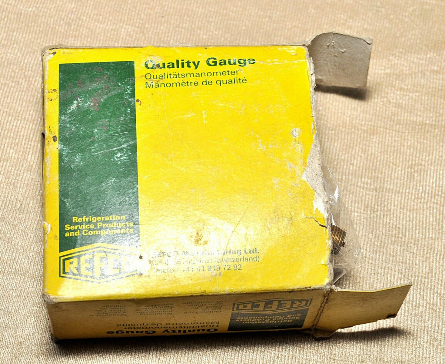 Refco 597633 Manifold Compound Gauge