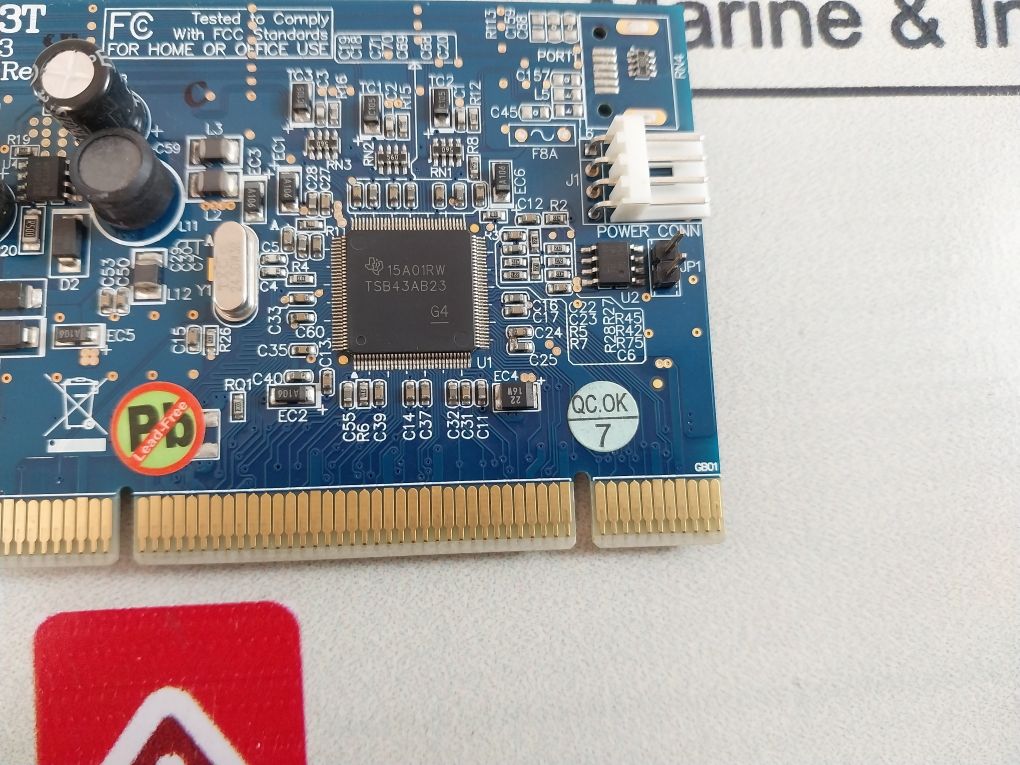 4343T Rev: 2.3 Industrial Vision Frame Grabber Card