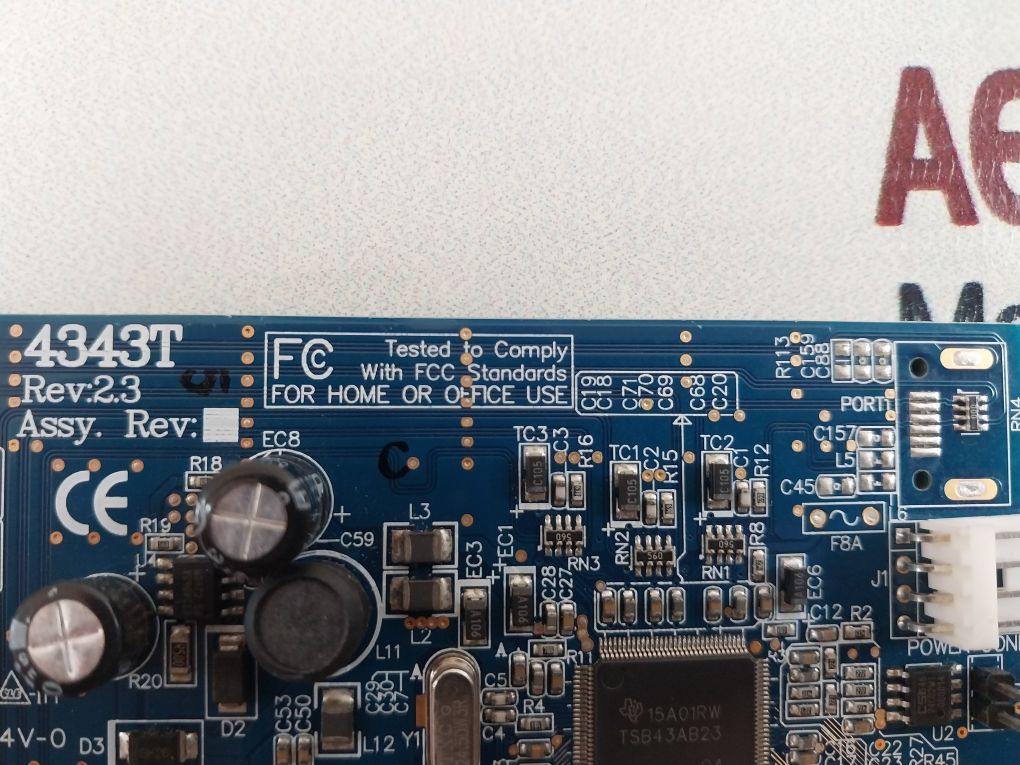 4343T Rev: 2.3 Industrial Vision Frame Grabber Card