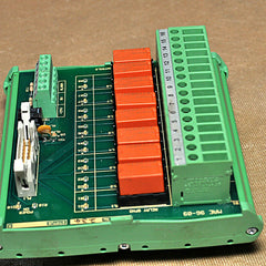 Cegelec mae 96-09 way relay termination panel