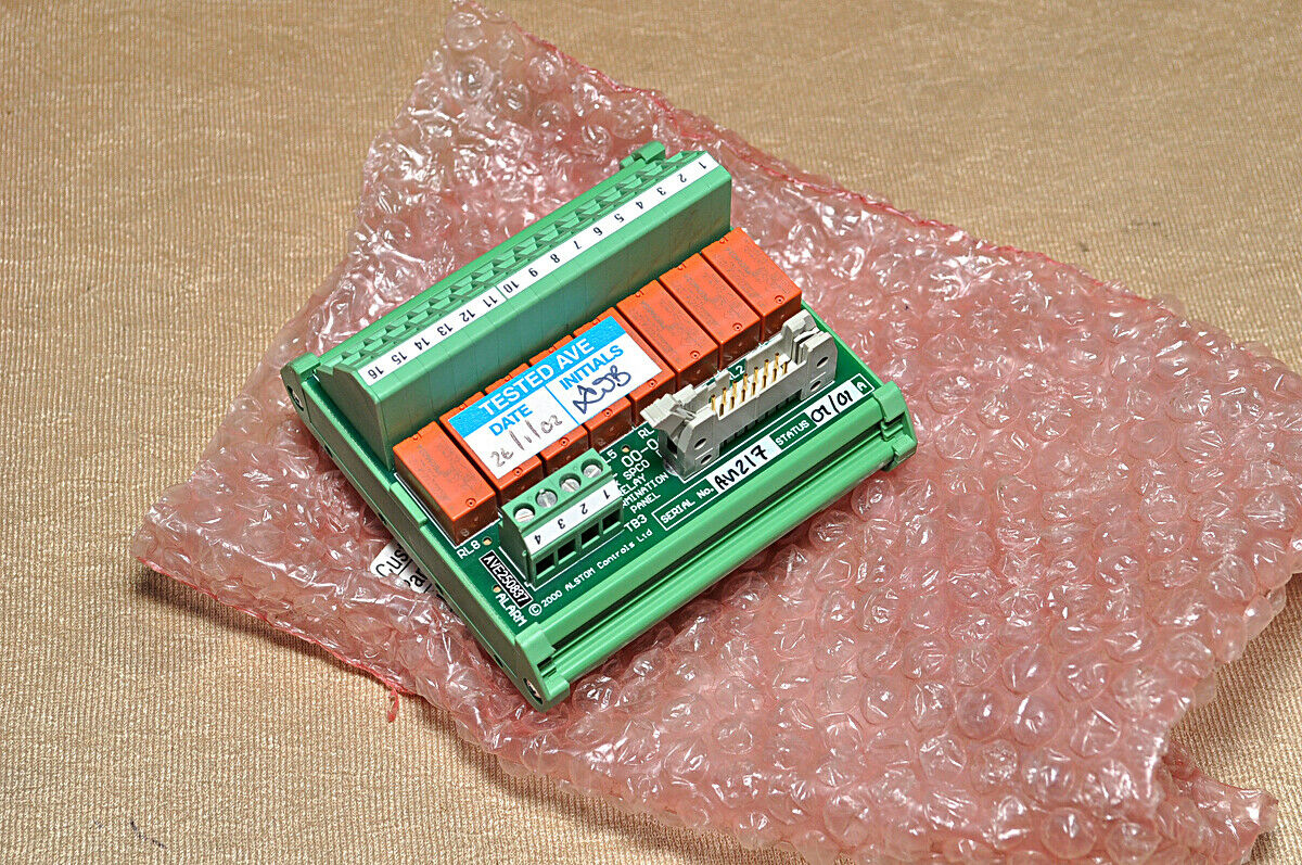 Alstom mae-00-06 relay termination panel