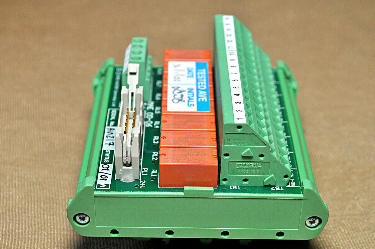 Alstom mae-00-06 relay termination panel