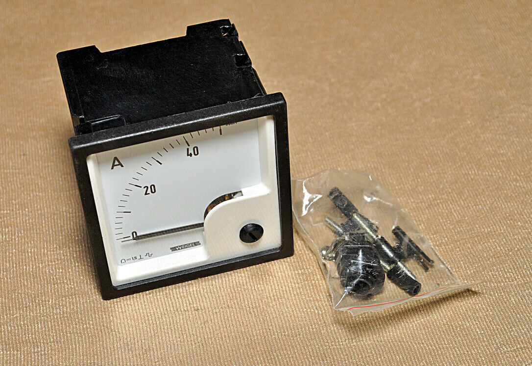 Weigel Pq72 Analog Meter