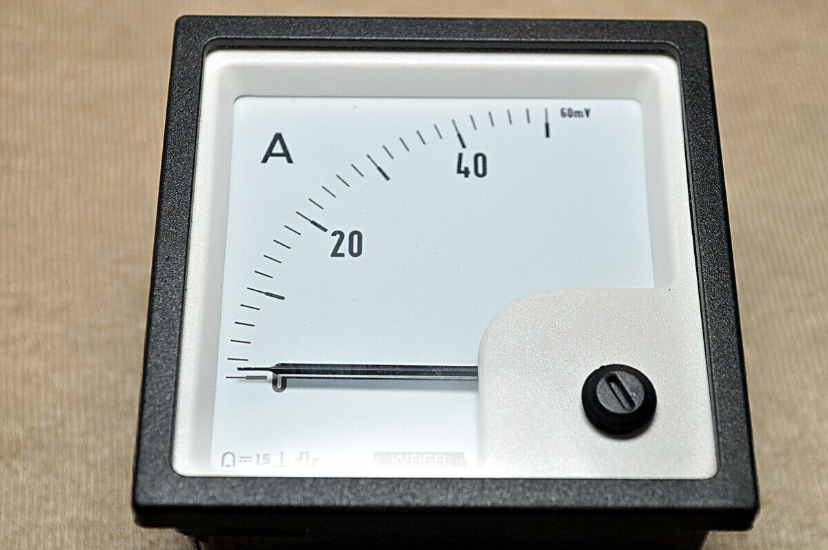 Weigel Pq72 Analog Meter