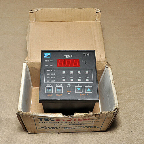 Tec system t538 protection relays