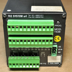 Tec system t538 protection relays