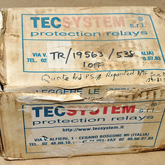 Tec system t538 protection relays