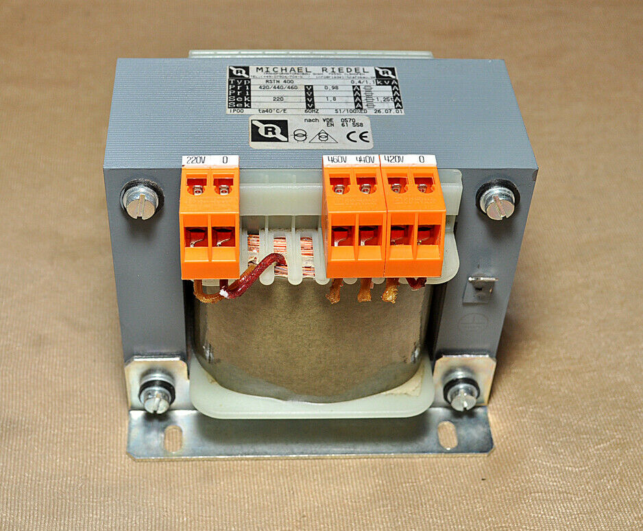 Michael riedel rstn 400 transformer