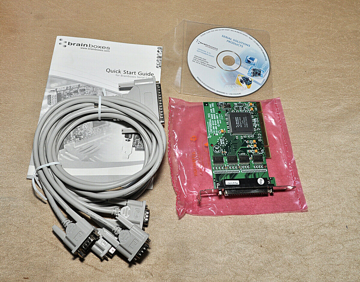 Brainboxes rs232 uc-268b universal pci 