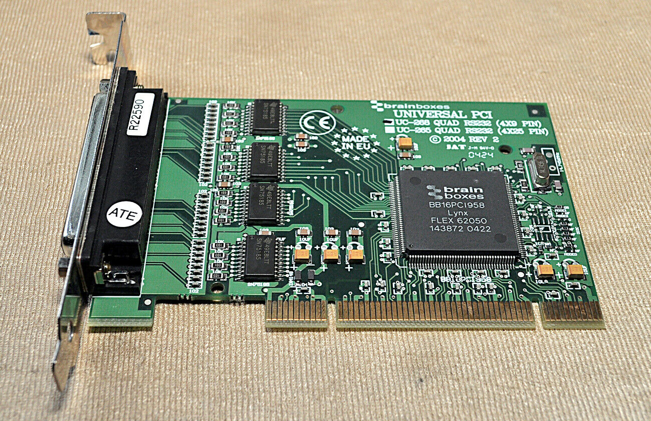 Brainboxes rs232 uc-268b universal pci 