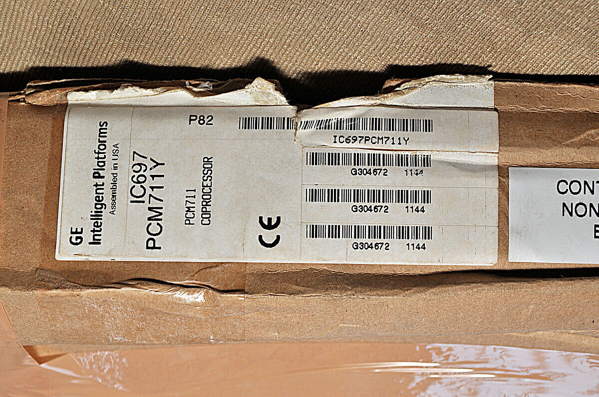 Ge fanuc pcm711 ic697pcm711y programmable coprocessor