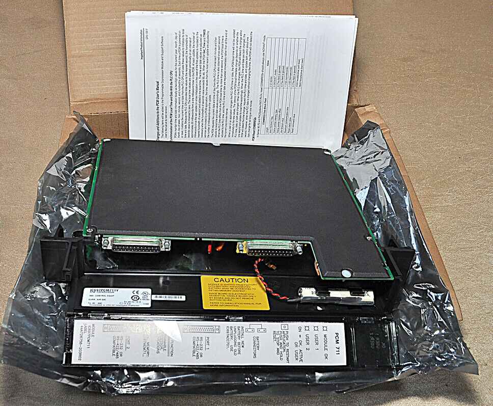 Ge fanuc pcm711 ic697pcm711y programmable coprocessor