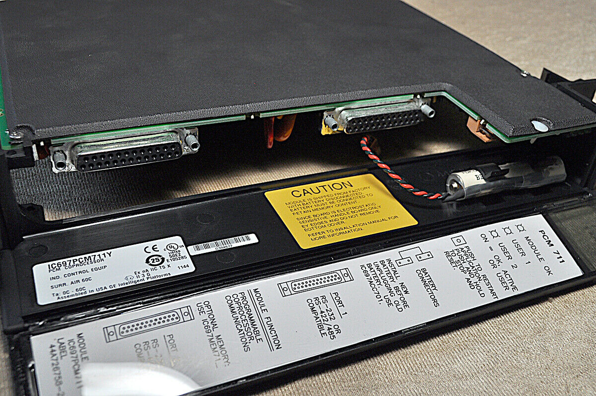 Ge fanuc pcm711 ic697pcm711y programmable coprocessor