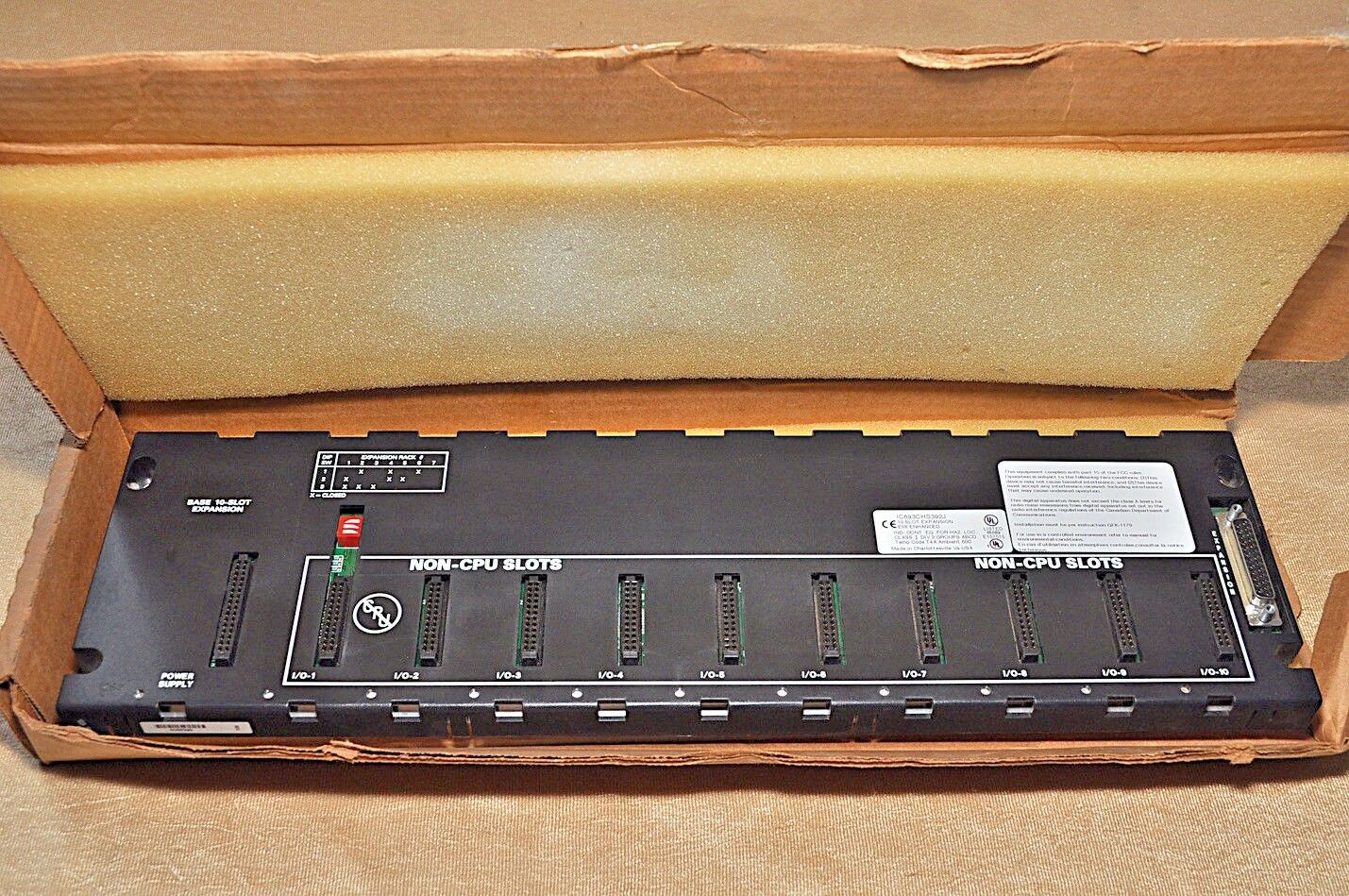 Ge Fanuc IC693CHS392J 10-Slot Expansion 6068399