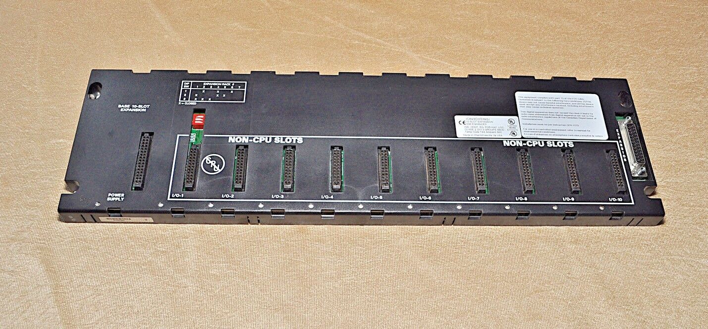 Ge Fanuc IC693CHS392J 10-Slot Expansion 6068399