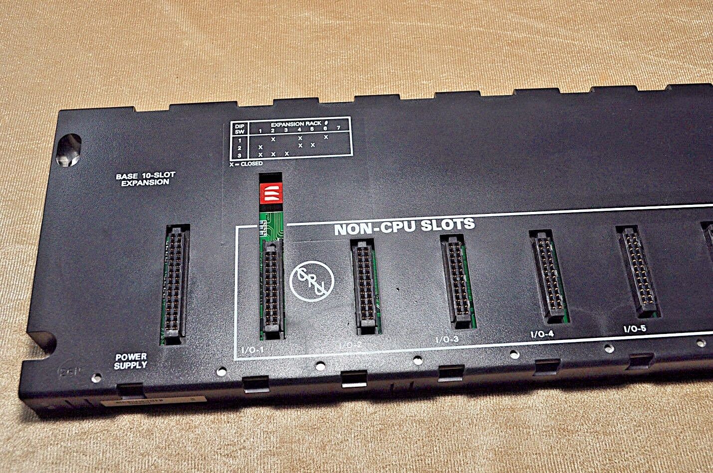 Ge Fanuc IC693CHS392J 10-Slot Expansion 6068399