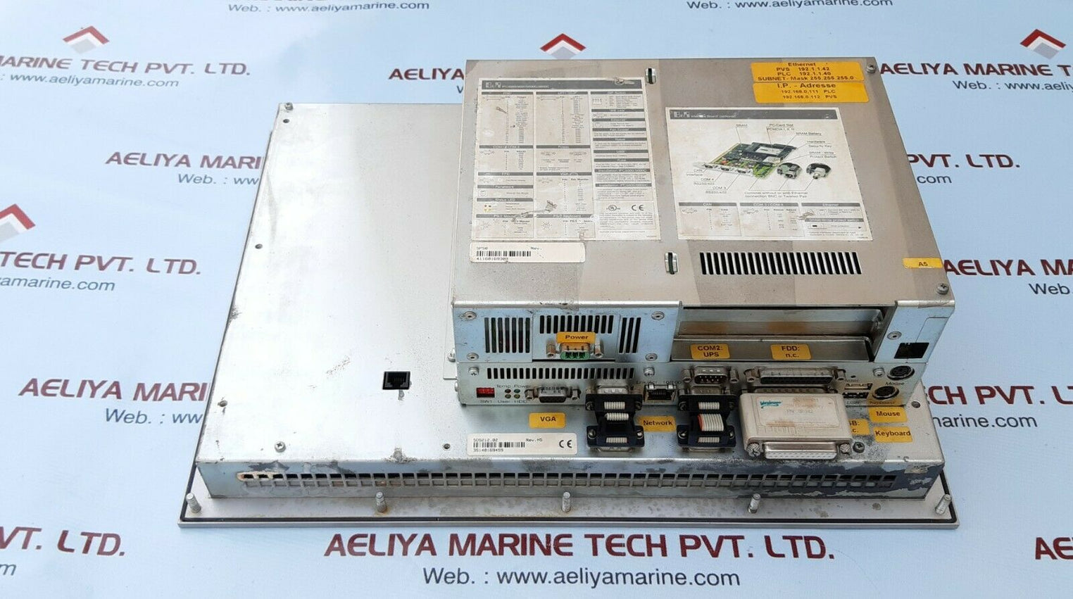 B&r provit 5200 5d5212.02 touch panel rev h5 (display not working)