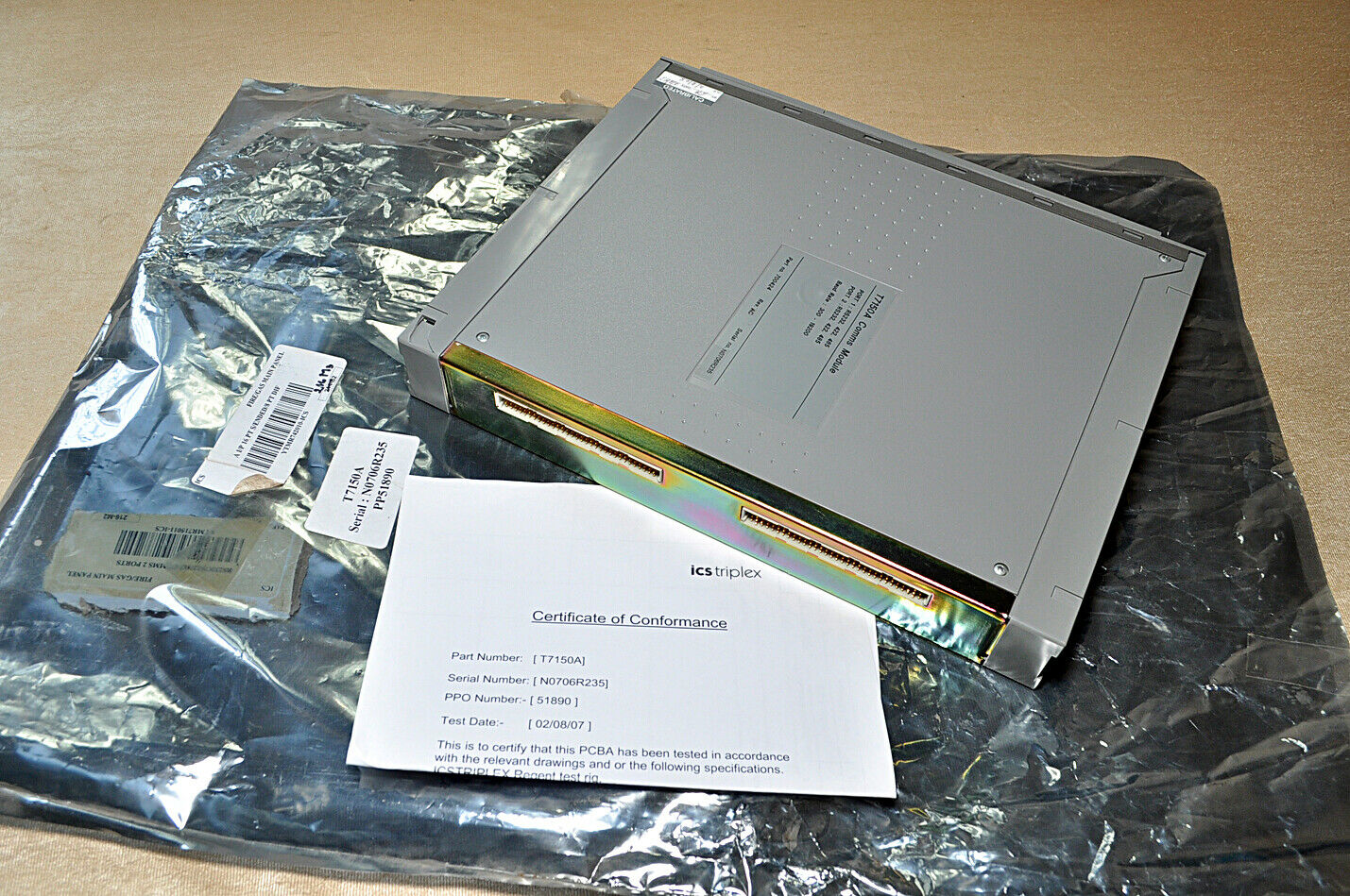 Rockwell ics triplex T7150a comms module