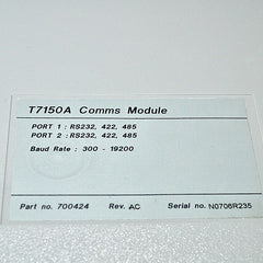 Rockwell ics triplex T7150a comms module
