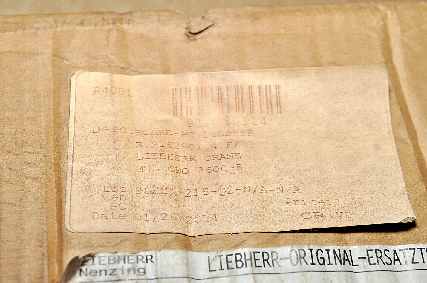 Liebherr 0002-554.34.01.021-002 module