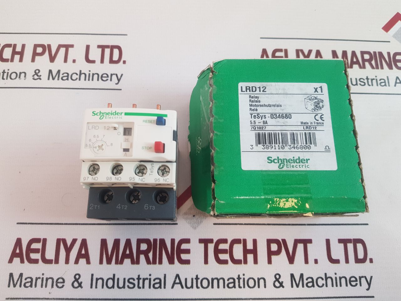 Schneider electric lrd 12 thermal overload relay