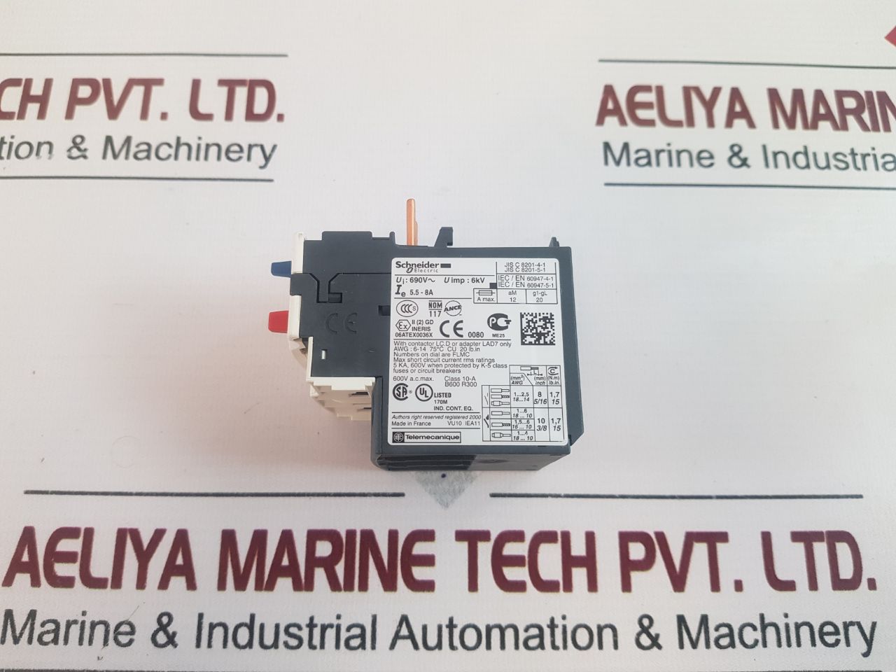 Schneider electric lrd 12 thermal overload relay
