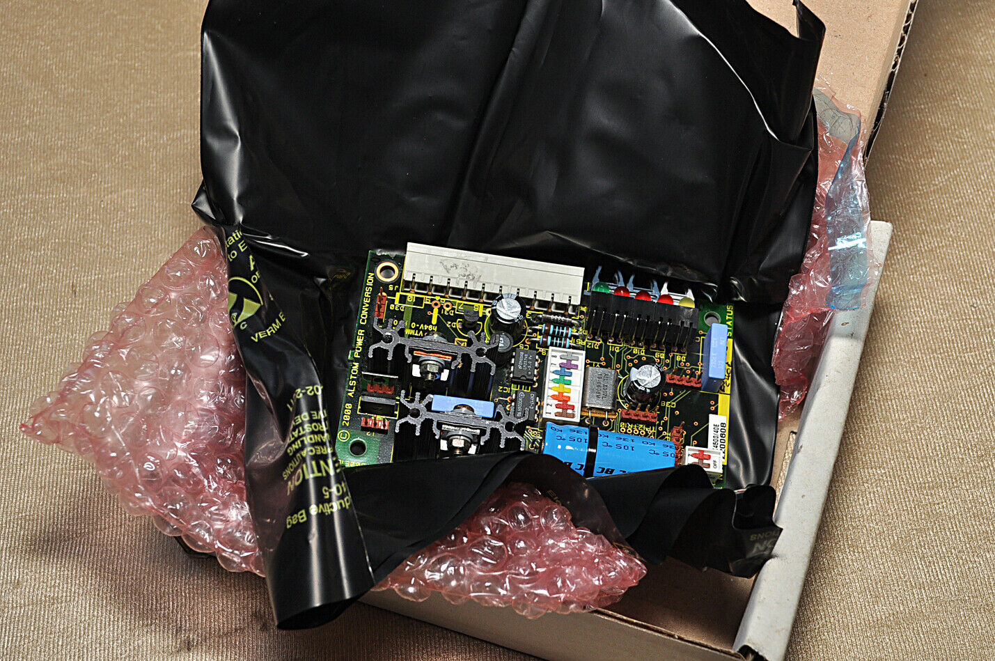 Alstom power conversion  20x4373/10b pcb thyristor gate drive