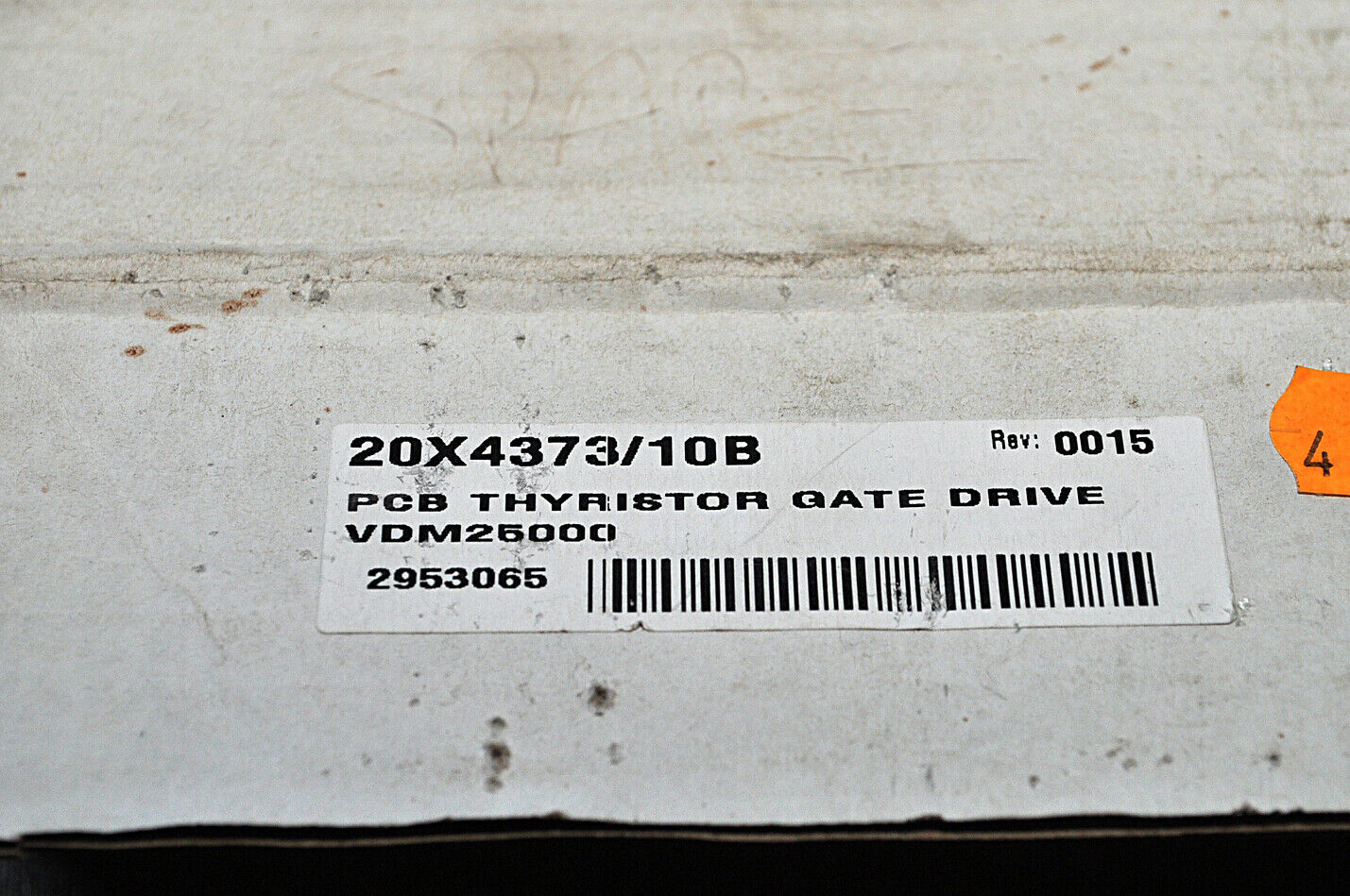 Alstom power conversion  20x4373/10b pcb thyristor gate drive