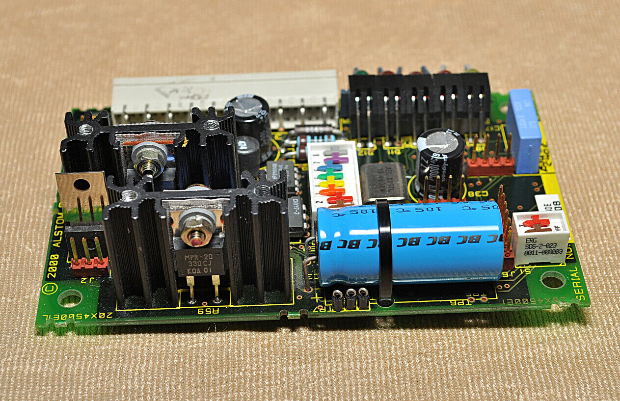 Alstom power conversion  20x4373/10b pcb thyristor gate drive