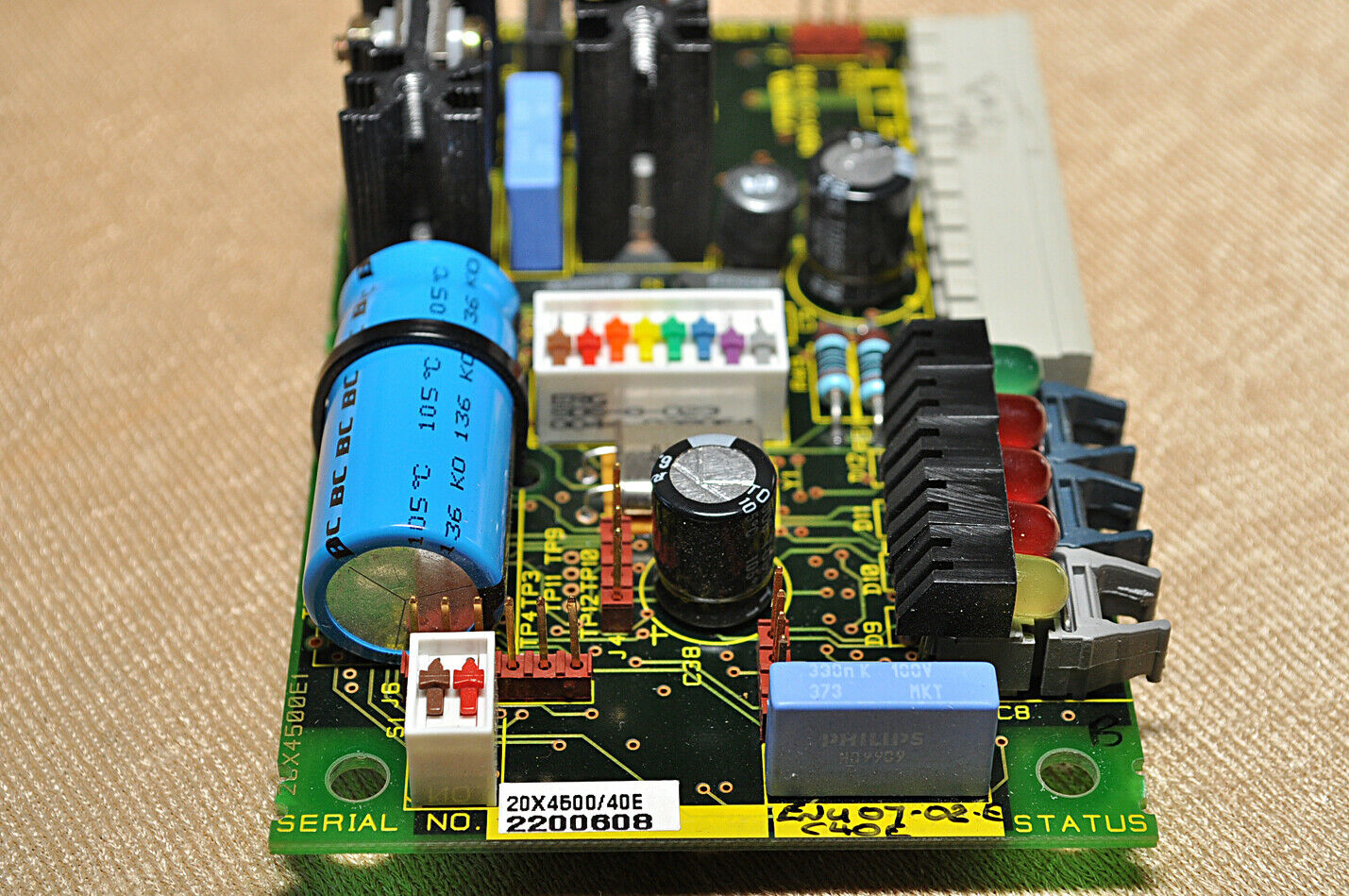 Alstom power conversion  20x4373/10b pcb thyristor gate drive