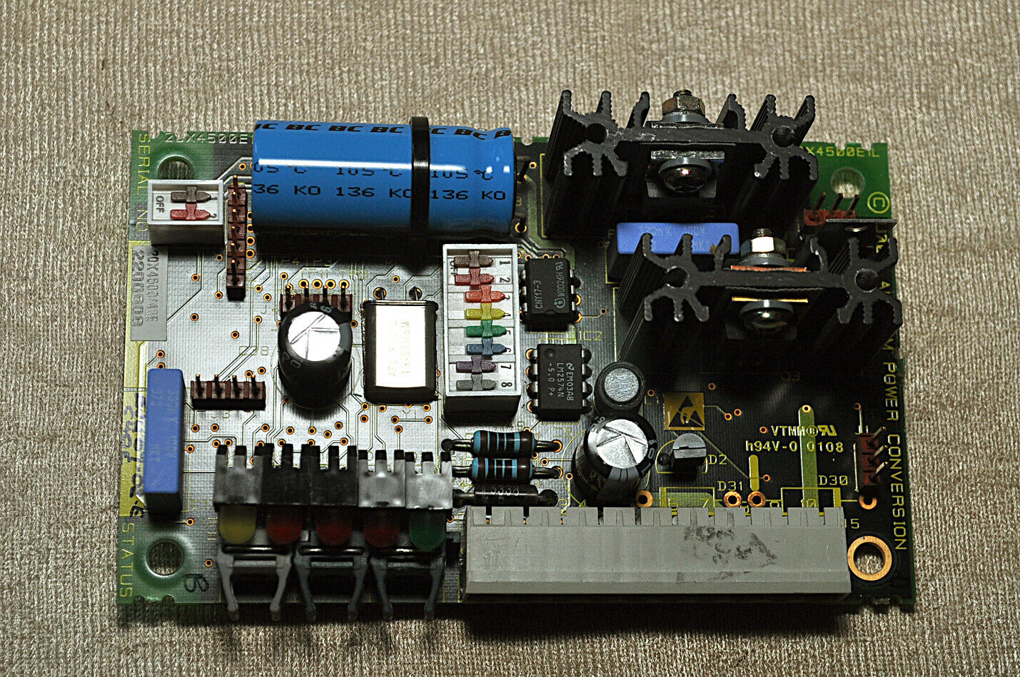 Alstom power conversion  20x4373/10b pcb thyristor gate drive