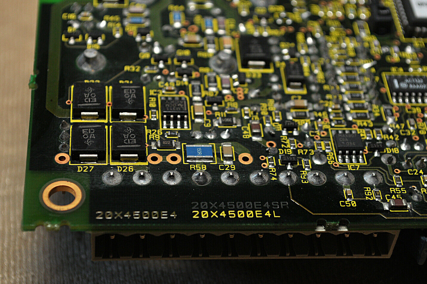 Alstom power conversion  20x4373/10b pcb thyristor gate drive