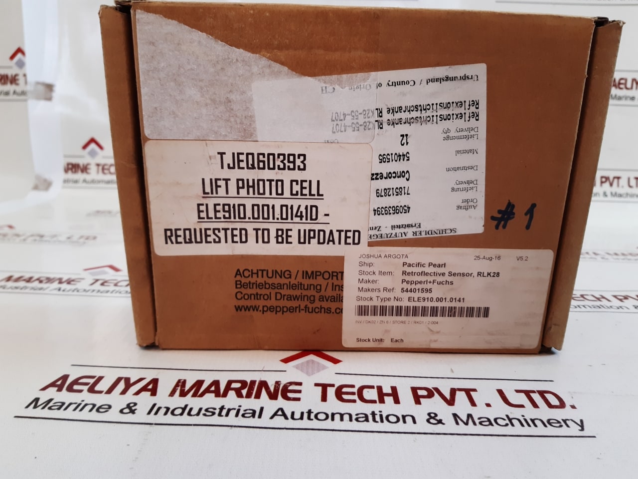 Pepperl+fuchs rlk28 retroflective sensor 54401595