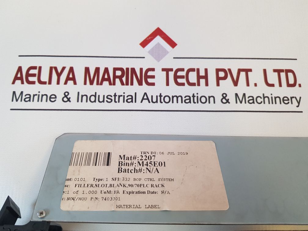 Ge Fanuc 44C715527-001 Blank Slot Filler