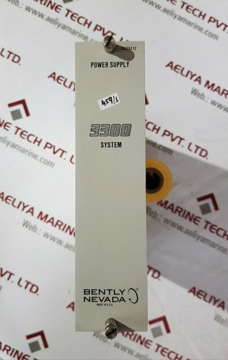 Bently nevada 3300/12 power supply