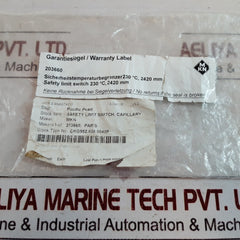 E.G.O 55.33549.040 Safety Limit Switch/Thermostat