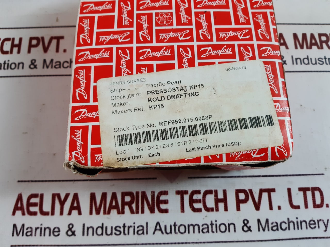 Danfoss Kp15 Pressure Control Switch